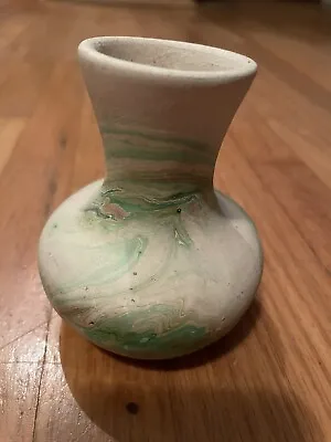 Buy * Nemadji Pottery Small Vase Green • 11.53£