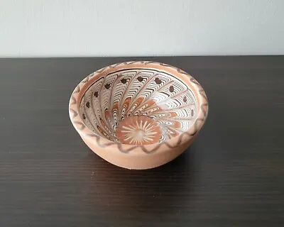 Buy Romanian Horezu Traditional Ceramic Dish Clay Decorative Bowl Handmade • 62.03£