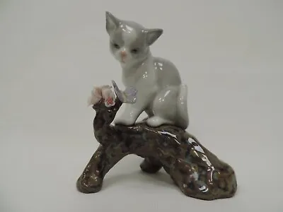 Buy Beautiful Lladro Figure # Blossoms For The Kitten A/F Please Read Description • 45£