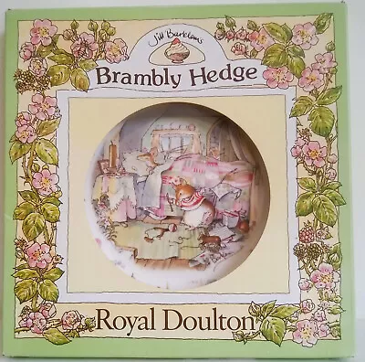 Buy Royal Doulton Brambly Hedge The Birthday 2ocm Plate Jill Barklem * Boxed* • 19.95£