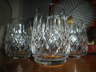 Buy 3 Webb Corbett Crystal  YORK  Whiskey Water Glass / Tumbler 8.3cms (3-1/4 ) Tall • 40£