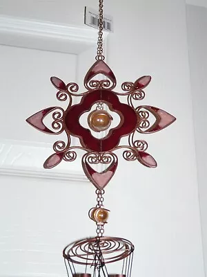 Buy Beautiful Abstract Stained Glass Sun Catcher Window Hanging Chime • 10.50£