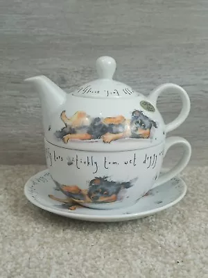 Buy The Leonardo Collection Three Piece Tea Pot For One. Fine China. • 16£
