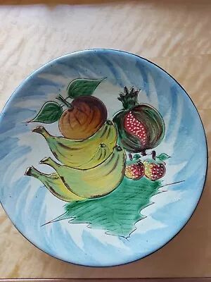 Buy Large Spanish  Decorative Plate 12.5 Inches Signed Puigdemont • 25£