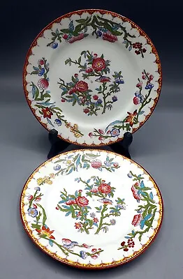 Buy Pair Of Antique Minton 'Cuckoo' Pattern 7  Side Plates - Pattern No. 3934 • 15£