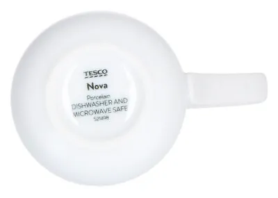 Buy TESCO Nova White Porcelain Mug • 12£