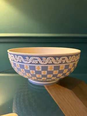 Buy Wedgwood Vintage Tri Colour Jasperware Diced Bowl  • 315£