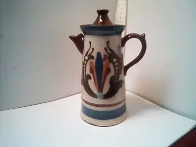 Buy Aller Vale   Pottery Torquay Coffee Pot  W Scandy And Motto  16 Cm • 10£