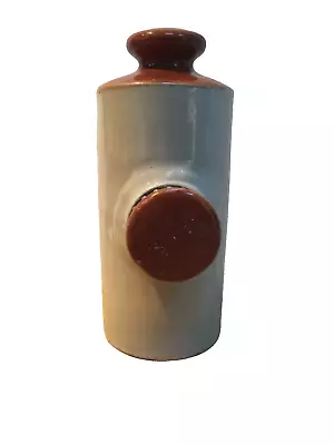 Buy Antique Stoneware Hot Water Keeper 'Bottle'  8 1/2  X 4  • 45£