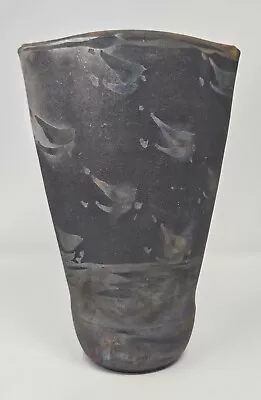 Buy VTG Raku Studio Art Pottery Vase By Scott Lindberg • 91.48£