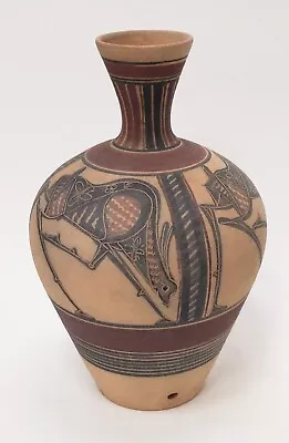 Buy 1950's Valentinos Charalambous Studio Pottery Vase. Bernard Leach Interest.. • 750£