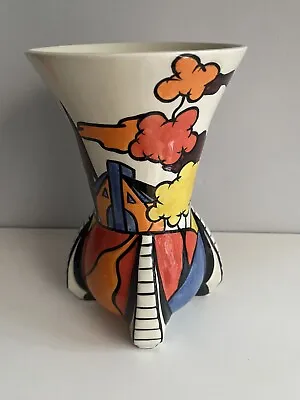 Buy Lorna Bailey Dimsdale Hall  Vase Old Ellgreave Pottery • 65£