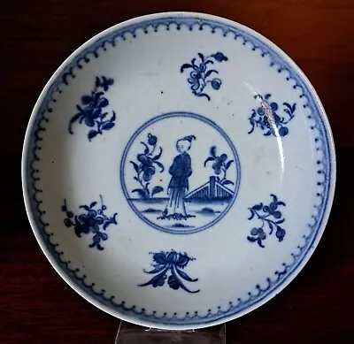 Buy First Period Antique Worcester  Saucer C. 1770-75 • 29.99£