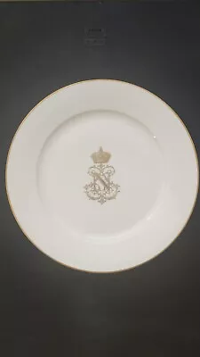 Buy Napoleon III SEVRES PORCELAIN DINNER PLATE From Tuileries Palace  • 790.29£