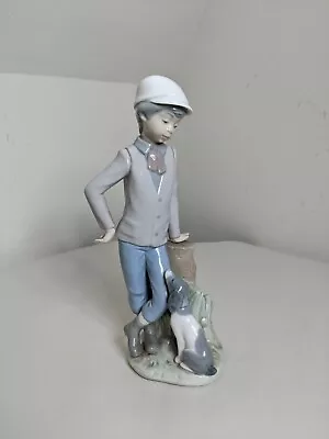 Buy Lladro Nao Quiet Contemplation Boy And Dog Porcelain Figurine 9  • 19.99£