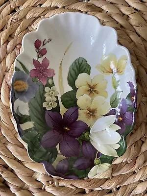 Buy Vintage James Kent Floral Decorated Dish Beautiful Display Plate 6 7/8 Inches • 12.87£