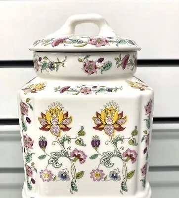 Buy Minton Canister Floral Air Tight Storage Jars Container Fine Bone China • 34.99£