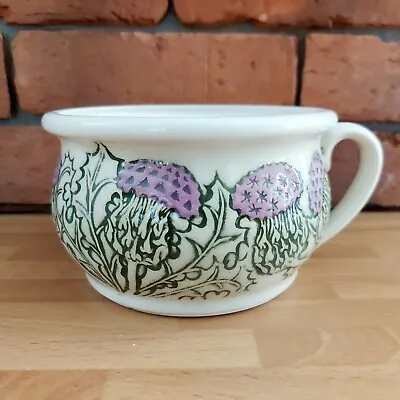 Buy Scottish Ceramic Thistle Plant Potty By Jacqui Seller Ceramics Kinross • 16.99£