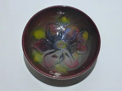 Buy Moorcroft Flambe Clematis Pattern Footed Bowl • 50£