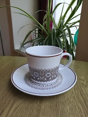Buy Vintage Noritake Progression Century Stoneware Coffee Cups & Saucers Super Retro • 2.50£