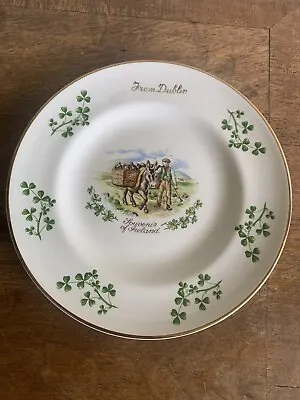 Buy Souvenir Of Ireland Small Arklow China Plate . From Dublin • 9.99£