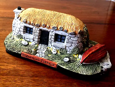 Buy Scottish Studio Pottery  Fishermans Cottage  South Uist Handmade/painted • 24.99£