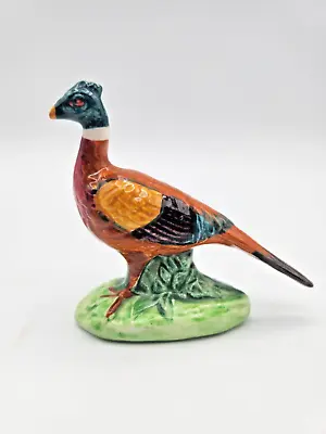 Buy Vintage Beswick Colorful Long Tail Pheasant Figurine, Marked England • 19.28£
