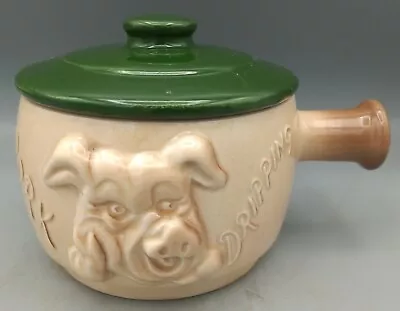Buy Vintage Sylvac Pork Dripping 4903 Pig Pot With Lid Height 9cm • 9.99£