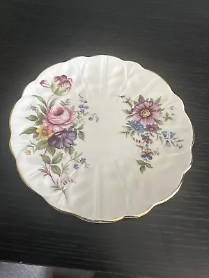 Buy Vintage Aynsley Bone China Floral Plate • 14£