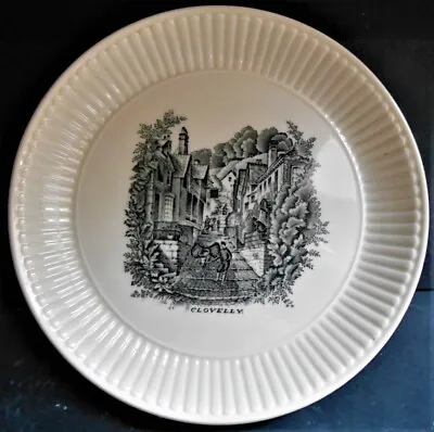 Buy Wedgwood  Rex Whistler ''clovelly'' Small Plate In The Edme Shape, Perfect, 1933 • 25£