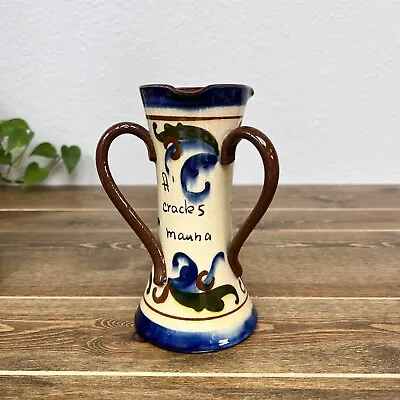 Buy Pottery TORQUAY 3 HANDLED VASE MOTTO WARE Home Decor Vase • 75.14£