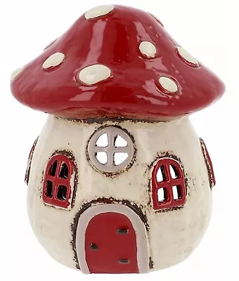 Buy Village Pottery Toadstool House Tealight Holder Boxed JD330970 • 21.95£