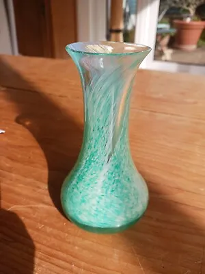 Buy Caithness Glass Vase Sea Green • 11.49£