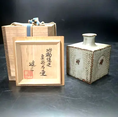 Buy Tatsuzo Shimaoka Japanese National Treasure Mingei Mashiko Vase Pottery C + Box • 394.36£