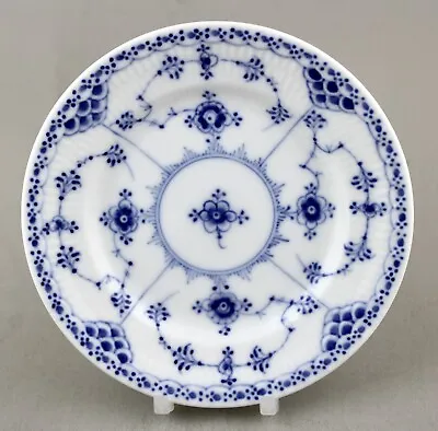 Buy Royal Copenhagen Blue Fluted Half Lace Tea Side Bread Plate 576 Perfect! • 30£