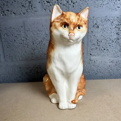 Buy Babbacombe Pottery Large Ginger And White Cat Figure Philip Laureston • 30£