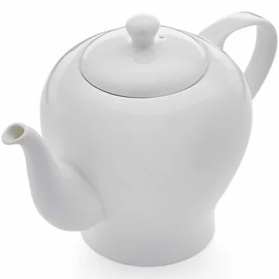 Buy Royal Worcester Serendipity Teapot 1100ml White Fine Bone China Dishwasher Safe • 27.99£