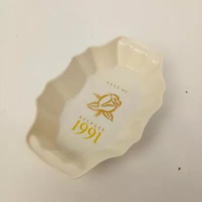 Buy Donegal China Best Of Belfast Commemorative Dish White Parian China -WRDC • 7.99£
