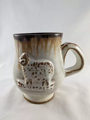Buy Cup Mug Jerry Harper Blacktoft Pottery Hand Thrown Brown Cream Swaledale Ram  • 9.99£