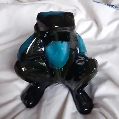 Buy Vintage Blue Mountain Pottery Sitting  Frog • 13£