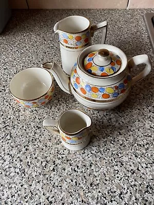 Buy Vintage James Sadler Pottery 1950s Teapot Set Pattern 1847 • 6£