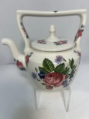 Buy Vintage Arthur Wood Small Floral  Rose Teapot England • 16.28£