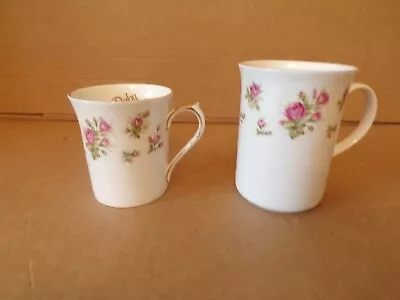 Buy Queens Rosina China Ruby Wedding Tea & Coffee Mugs • 22£