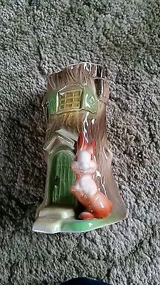 Buy Eastgate Withernsea Pottery Fauna Pot Rabbit Tree Stump Vase • 14.99£