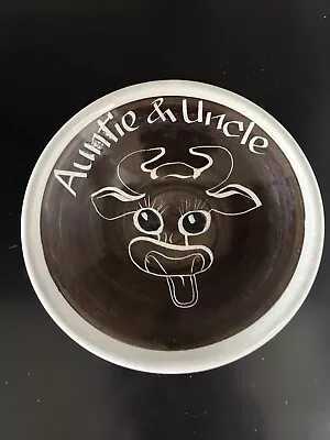 Buy Vintage Mid Century Jersey Pottery Dish With Auntie & Uncle And Cows Head • 9.99£