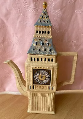 Buy Hand Painted Price Of Kensington Big Ben Millenium Special Edition  Teapot • 10£