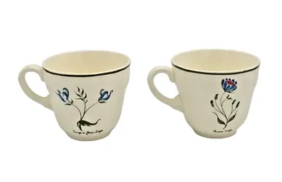 Buy Pair Of Teacups Royal Tudor Grindley Of Stokes FLEUR SAUVAGE Pattern READ • 18.29£