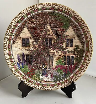 Buy Royal Worcester Country Cottages Fine Bone China Plate - 1991 - Sue Scullard • 10£