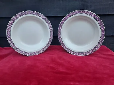 Buy Pair Of Antique Wedgwood Creamware Large Plates, Early 19C, Georgian, English • 15£