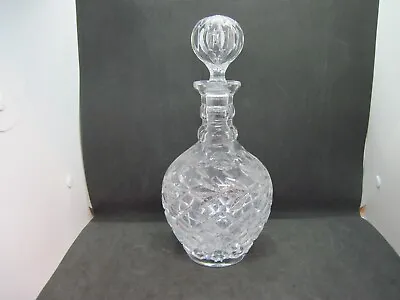 Buy Heavy Quality Glass Crystal Cut Glass Decanter • 7.99£